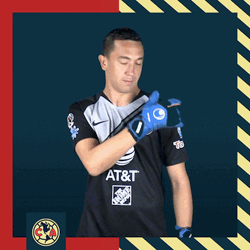 Club America Agustin Merchasin Shoulder Tap GIF