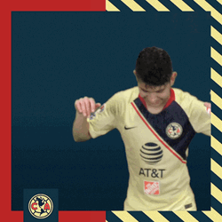 Club America Player Body Shake GIF