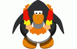 Club Penguin Aloha Dance GIF