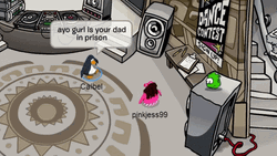 Club Penguin Prison Dad GIF