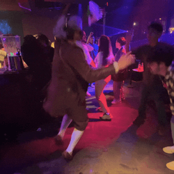 Clubbing Civil War Era Guy GIF