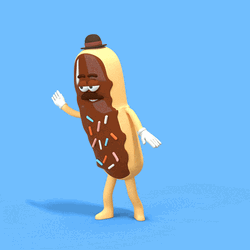 Clubbing Mister Jelly Donut GIF