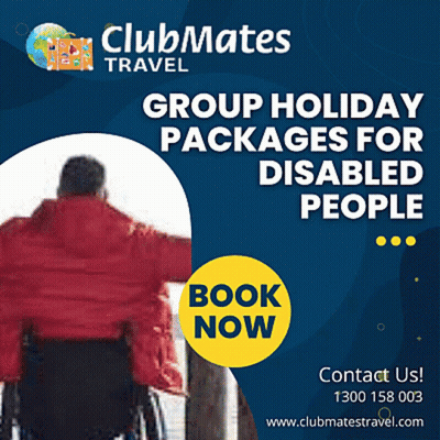 Clubmates Travel Advertisement Group GIF