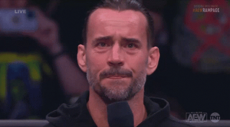 CM Punk AEW Promo GIF