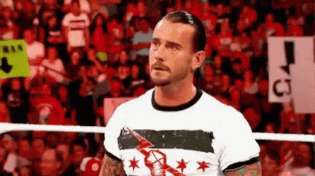 CM Punk Eye Roll GIF