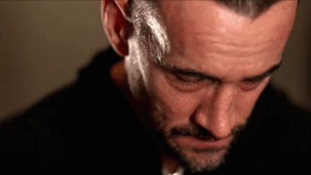 CM Punk Staring GIF