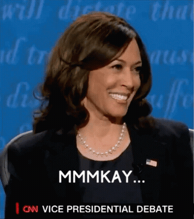 CNN Vice Presidential Debate GIF