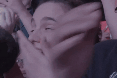 Coachella Crowd Reactions GIF