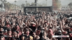 Coachella Stage Crowd Cheering GIF