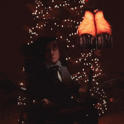 Coal Alert On Dark Background GIF