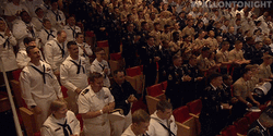 Coast Guard Standing Ovation GIF