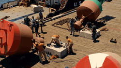 Coast Guard Working On The Sun GIF