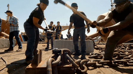 Coast Guard Working Together GIF