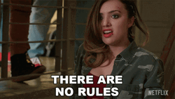 Cobra Kai Tory Nichols There Are No Rules GIF