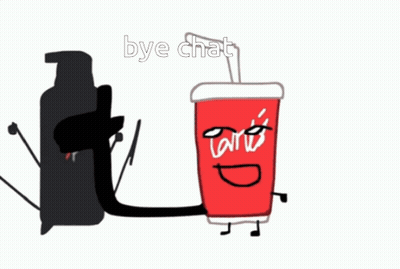 Coca Cola Can With Straw Hat GIF