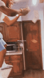 Cocky Guy Money Dance On The Table GIF