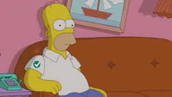 Cocky Homer Simpson I'm Ready GIF