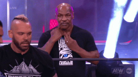 Cocky Mike Tyson Ripping Shirt GIF