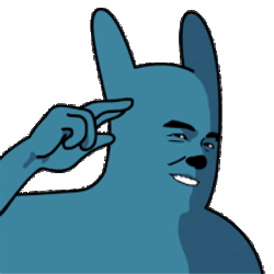 Cocky Ta-Dah Sticker GIF