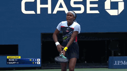 Coco Gauff C'mon US Open 2022 GIF