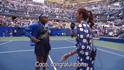 Coco Gauff Congratulations US Open GIF