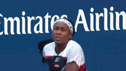 Coco Gauff Eager US Open 2022 GIF