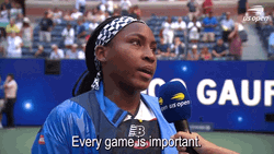 Coco Gauff Fight For Every Point GIF