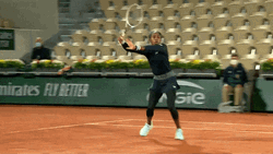 Coco Gauff Forehand French Open GIF
