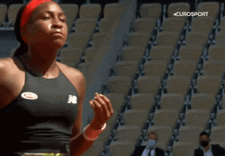 Coco Gauff French Open 2021 GIF