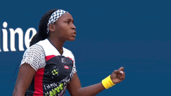 Coco Gauff Roar US Open 2022 GIF