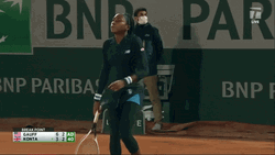Coco Gauff Roland-Garros 2020 GIF