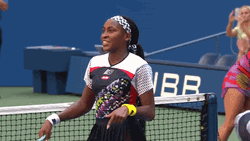 Coco Gauff Round 1 US Open 2022 GIF