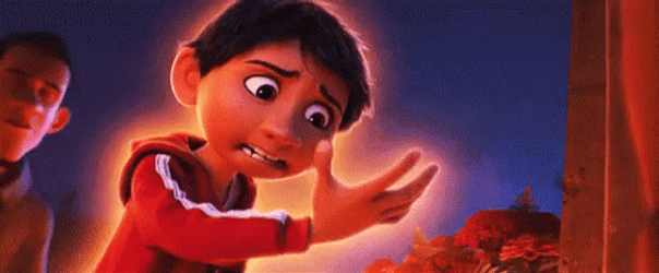 Coco Miguel Shock Reaction GIF