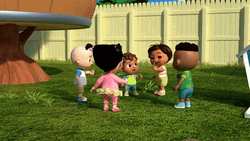 Cocomelon Kids Playing Hide And Seek GIF