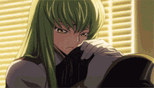 Code Geass C.C. Comforting Lelouch Lamperouge GIF