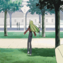 Code Geass C.C. Dancing And Wandering Around GIF