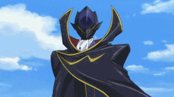 Code Geass Lelouch Cool Mask GIF