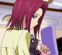 Code Geass Sad Kallen Stadfeld Open Her Knife GIF