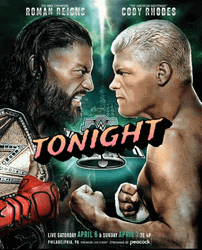 Cody Rhodes Roman Reigns Match GIF