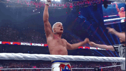 Cody Rhodes Royal Rumble Winner GIF