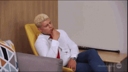 Cody Rhodes Serious Thinking GIF