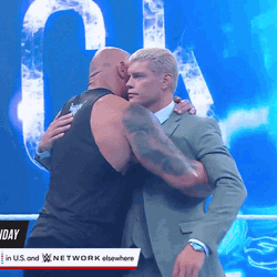 Cody Rhodes WWE Fighter Hug GIF
