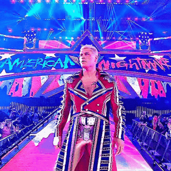 Cody Rhodes WWE Growling Roar GIF