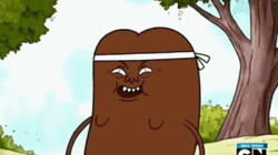 Coffee Bean Attack Regular Show GIF