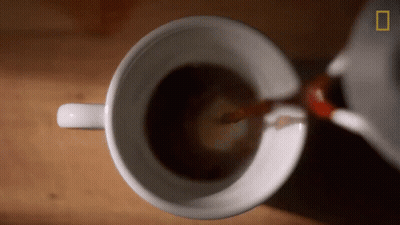 Coffee Being Poured Into Cup GIF