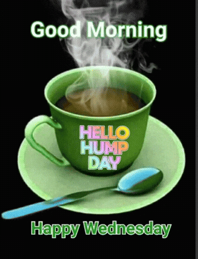 Coffee Cup Saying Good Morning GIF