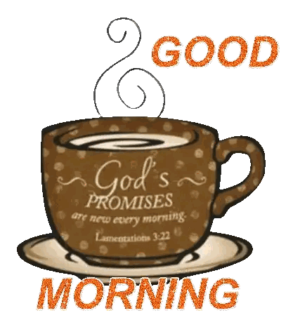 Coffee Cup With God's Promises Quote Sticker