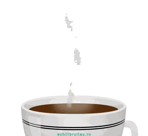 Coffee Cup With Good Morning Sticker