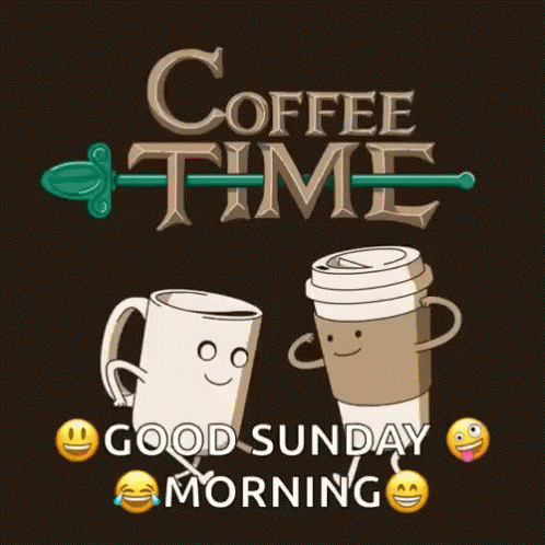 Coffee Cup With Good Morning Everyone GIF