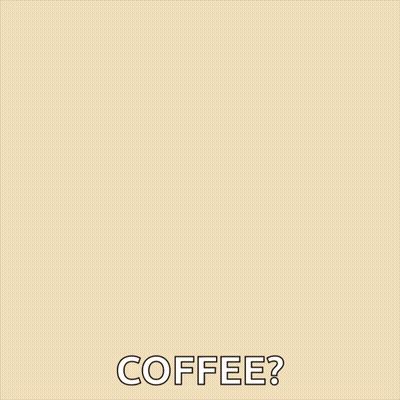 Coffee Cup With Heart Shaped Steam Saying Coffee GIF